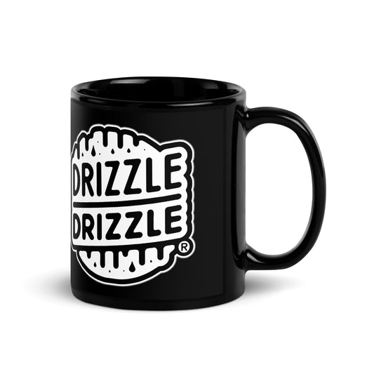 DRIZZLE DRIZZLE ICON Black Glossy Mug